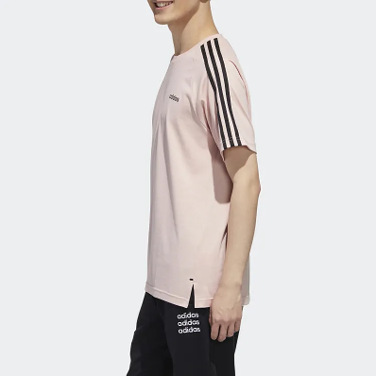 Adidas Neo T Shirt Men's Vibrant Pink-4