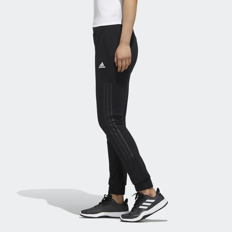 Adidas Knitted Sweatpants Women's Black-4