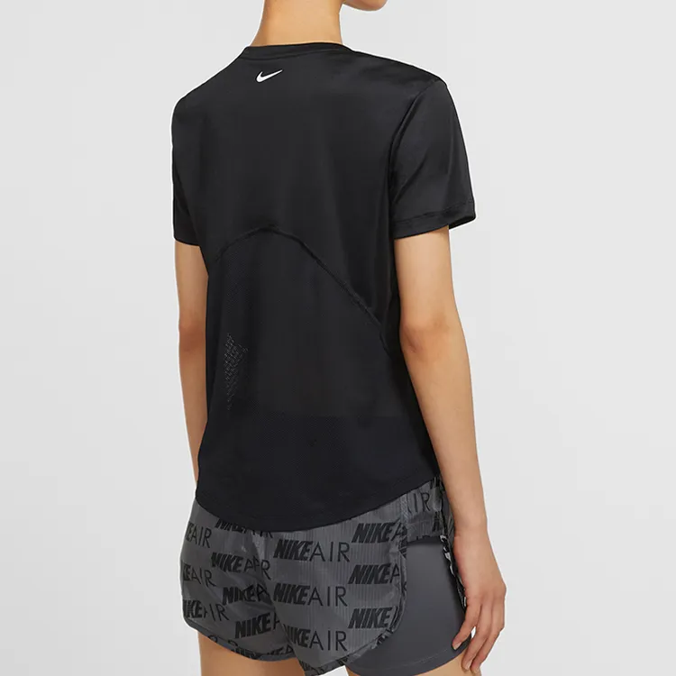 Nike Set in Sleeve T Shirt Women's Black-3