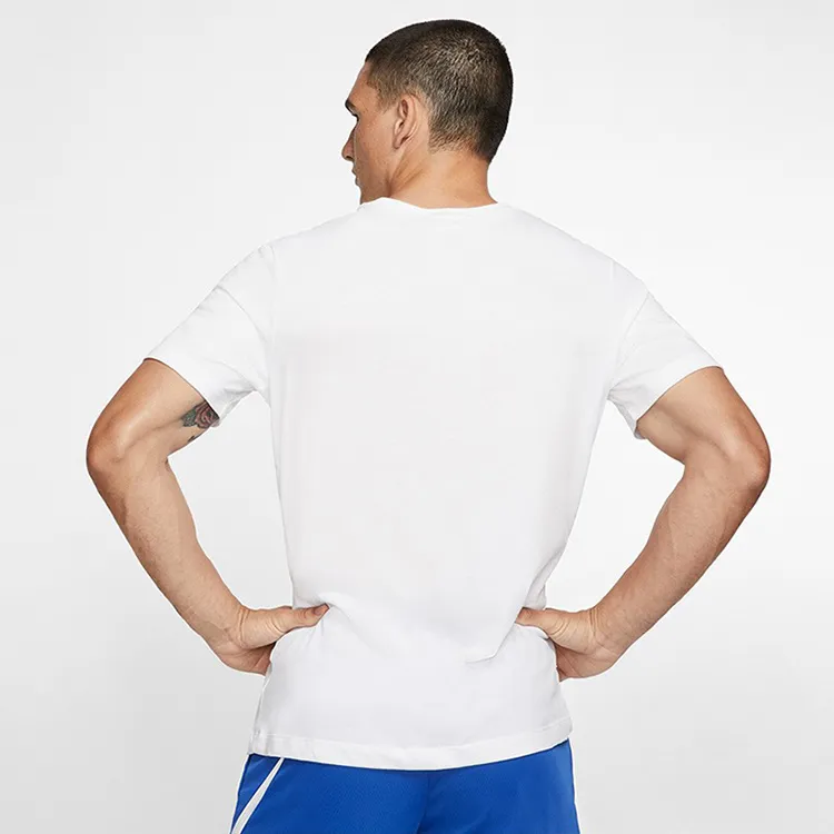 Nike T Shirts Men White-4