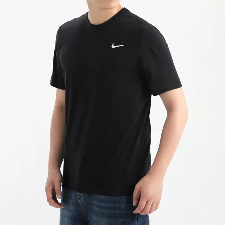 Nike T Shirts Men Black-5