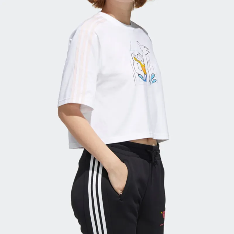 Adidas Neo T Shirt Women's White-5