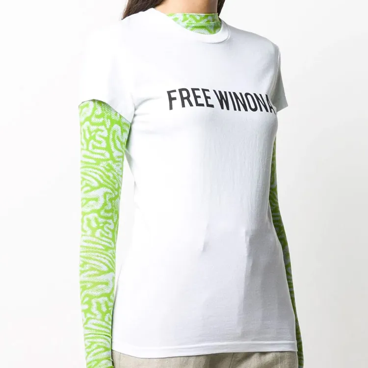 OFF WHITE FW20 T Shirts Women's White-3