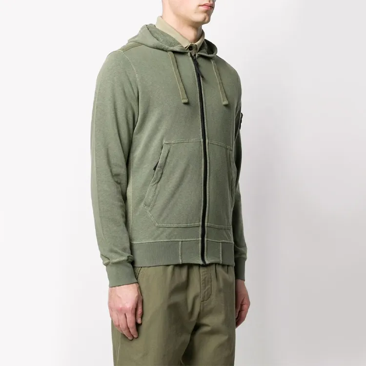 STONE ISLAND Sweatshirt Men's Army Green-2