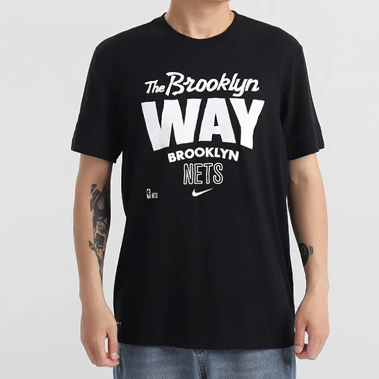 Nike Dri Fit NBA Jersey T Shirts Men Black-4