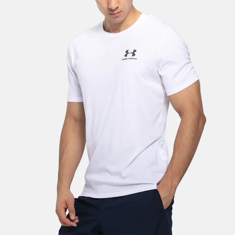 Under Armour T Shirt Unisex White-3