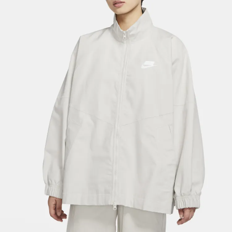 Nike Jackets Women's Light Gray-3