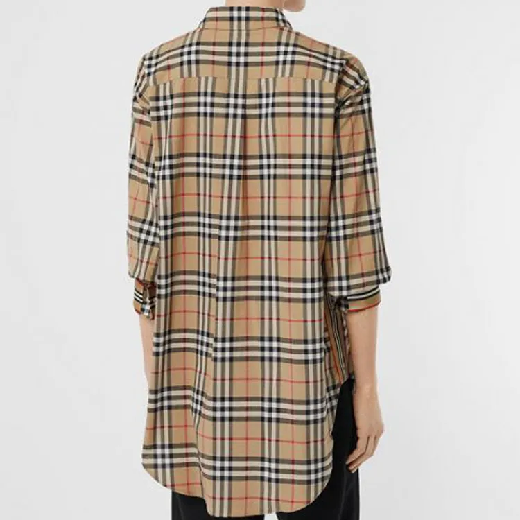 Burberry Vintage Check Oversized Shirt-3