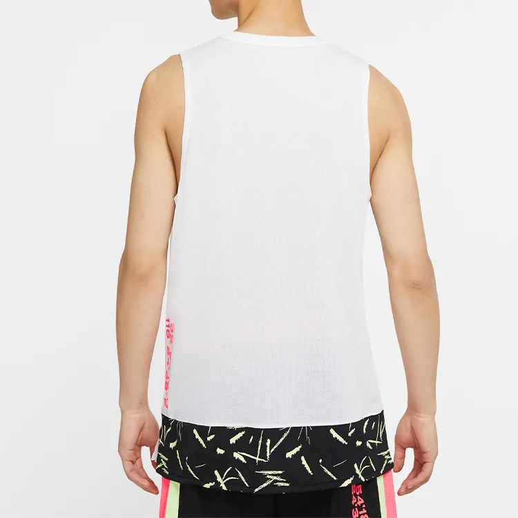 Jordan 23 Alpha Dongdan Men Basketball Vest White-3