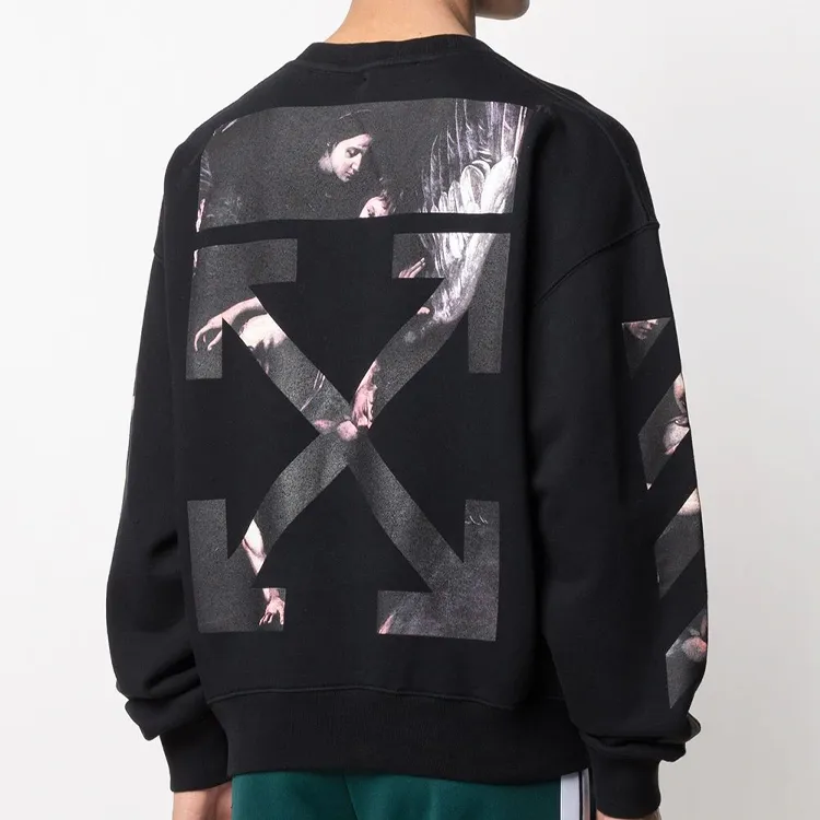 OFF WHITE Caravaggio Arrows Over Sweatshirt-2