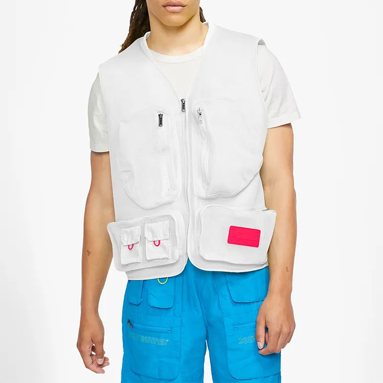 Jordan Vests Men White-3
