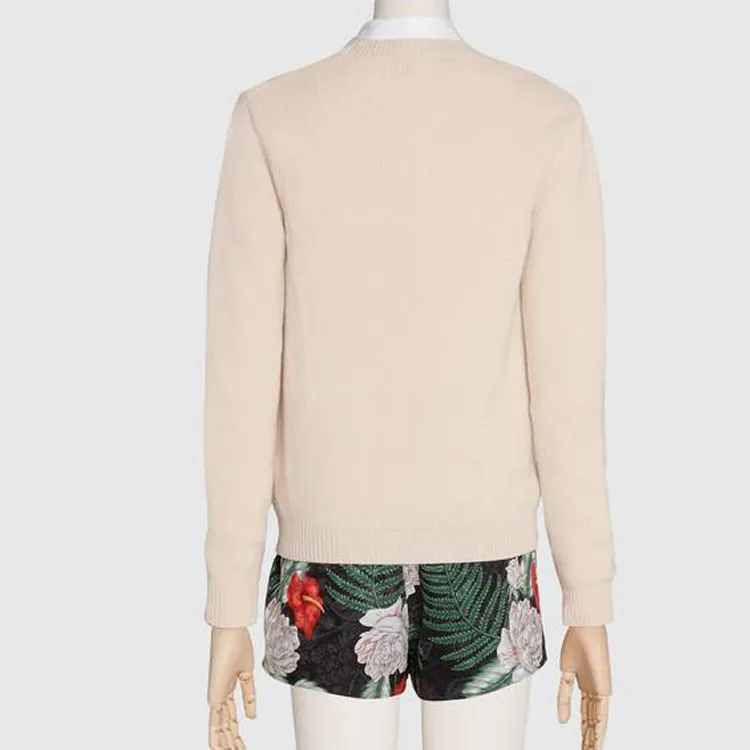 GUCCI Cherries Logo Intarsia Jumper-5