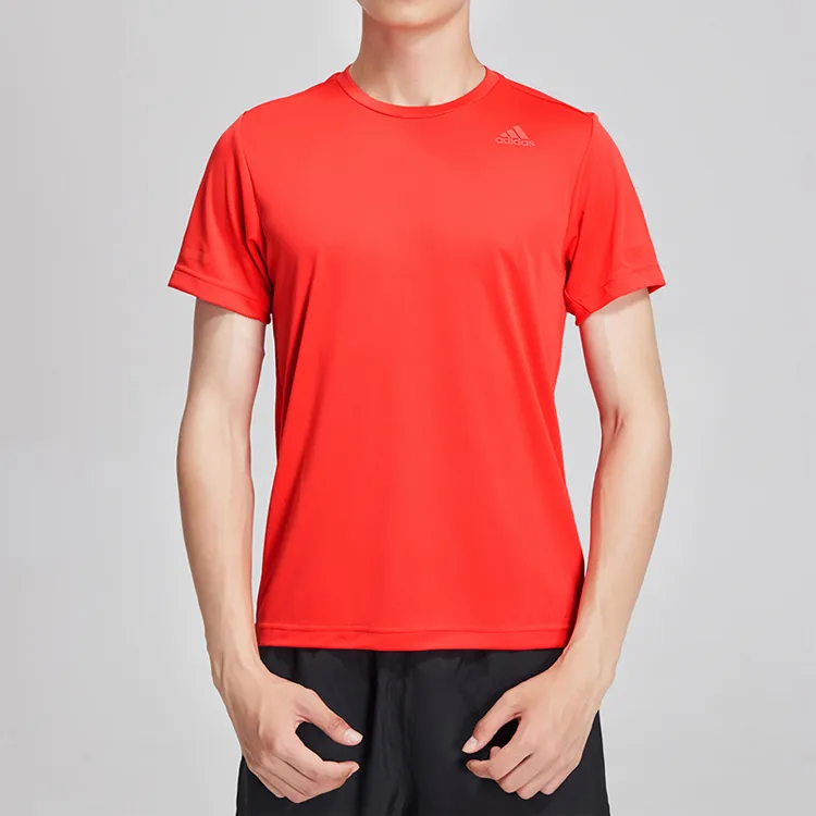 Adidas T Shirts Men Red-3