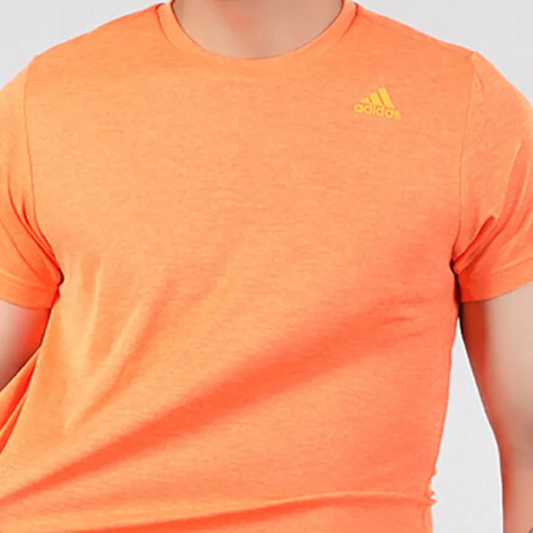 Adidas T Shirts Men Orange-4
