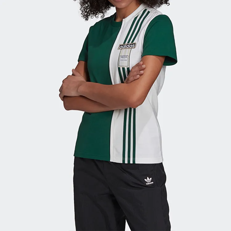 Adidas T Shirts Women's Green-2