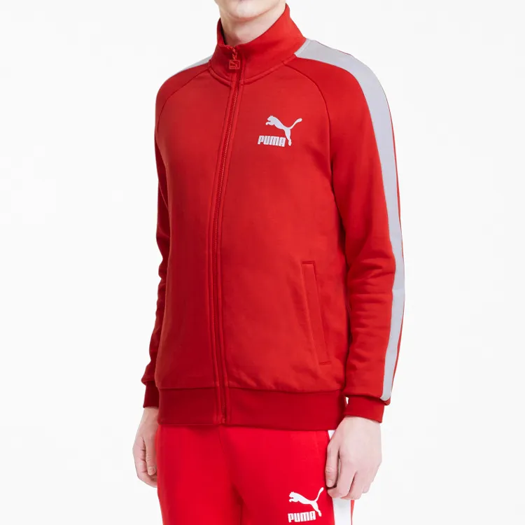 PUMA ICONIC T7 Jackets Men Bright Red-3