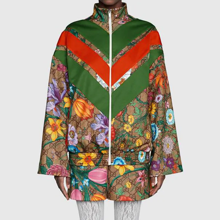 GUCCI Jackets Women's Brown-2
