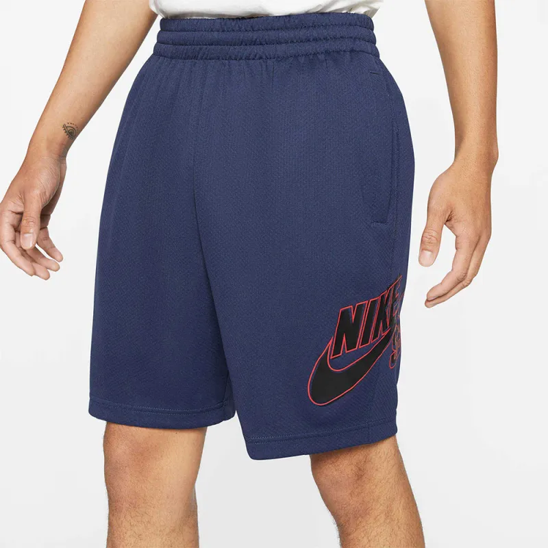 Nike Casual Shorts Men Deep Navy Blue-2