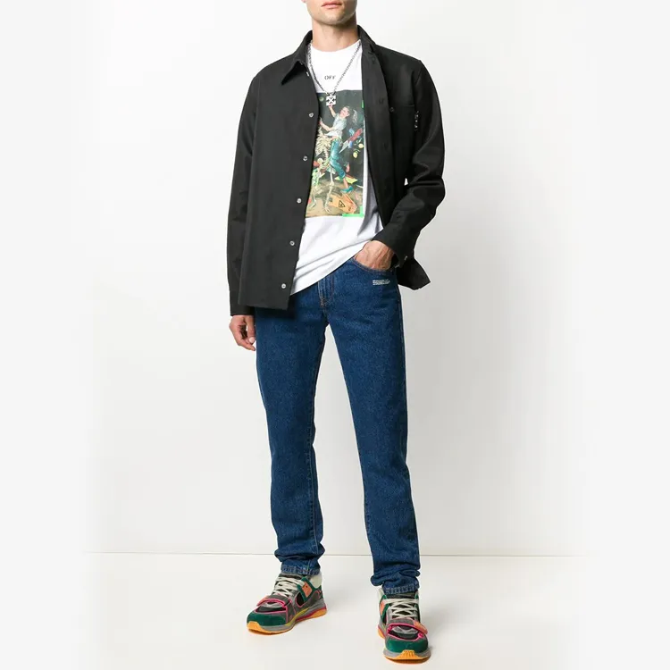 OFF WHITE Slim Fit Pascal For Ever Painting T Shirt-3
