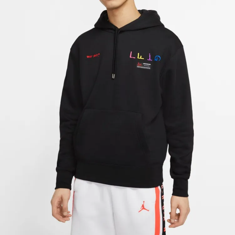 Jordan Russell Westbrook X Jordan Sweatshirts Men Black-2