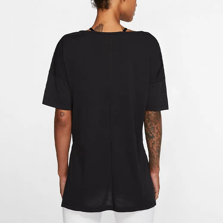 Nike Set in Sleeve T Shirt Women's Black-2