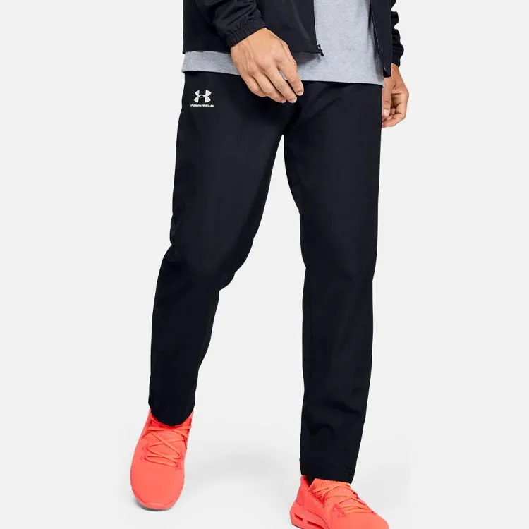 Under Armour Woven Collection Knitted Sports Pants Men's Black-3