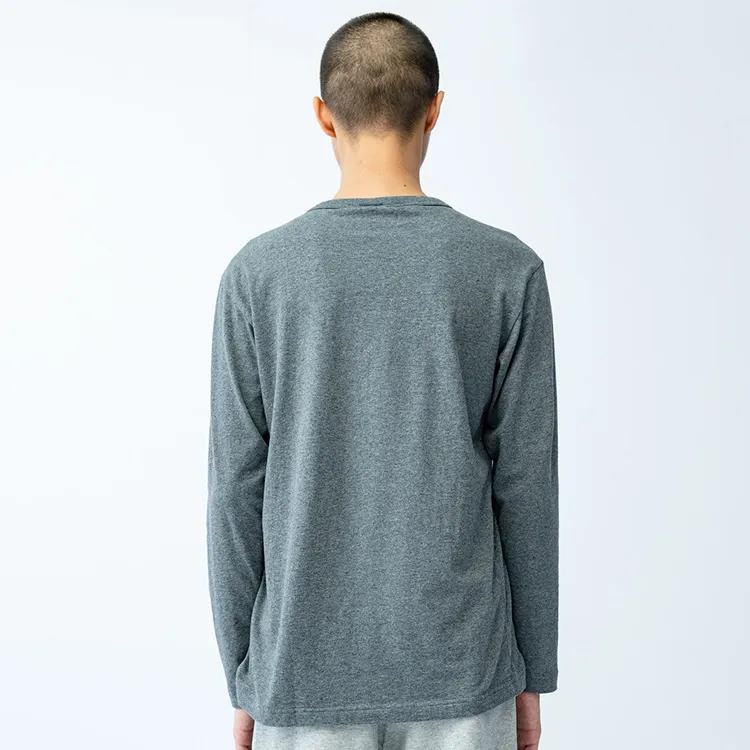 Champion Long Sleeved T Shirt Japan Version Men's Gray-3