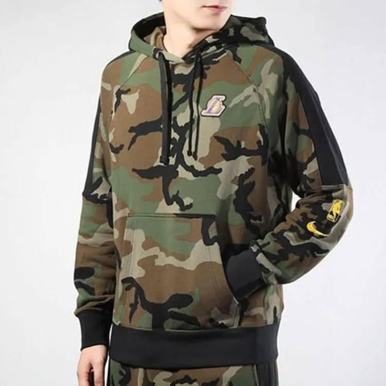 Nike Lakers Men's Pullover Camouflage Green-3