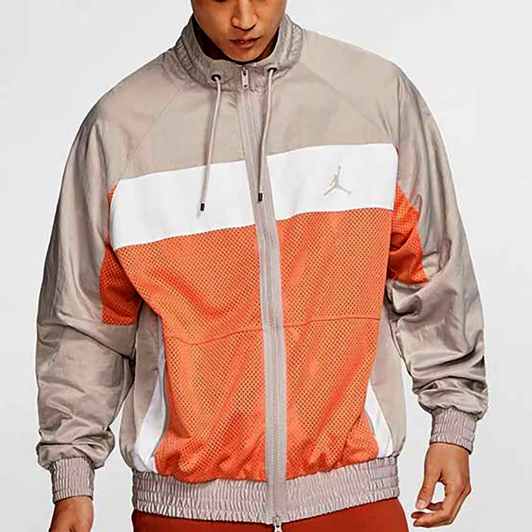 Jordan Jackets Men Orange Brown-2