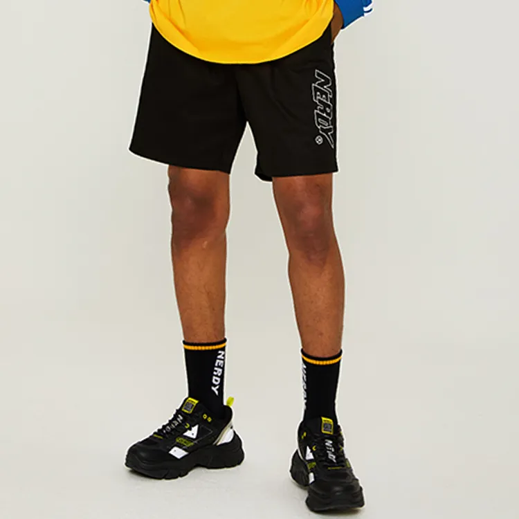NERDY Loose Fit Shorts Men's Black-3