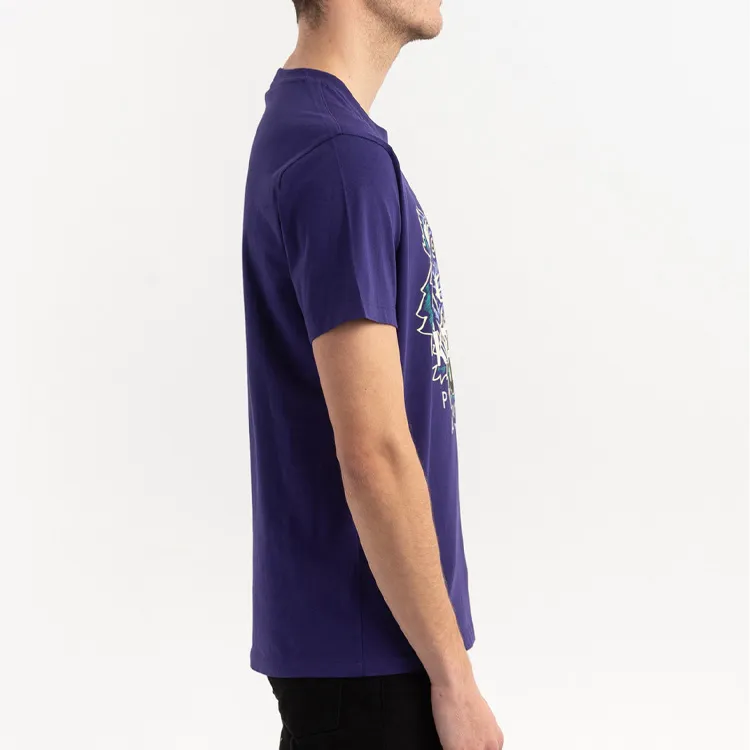 KENZO T Shirts Men Eggplant Purple-5