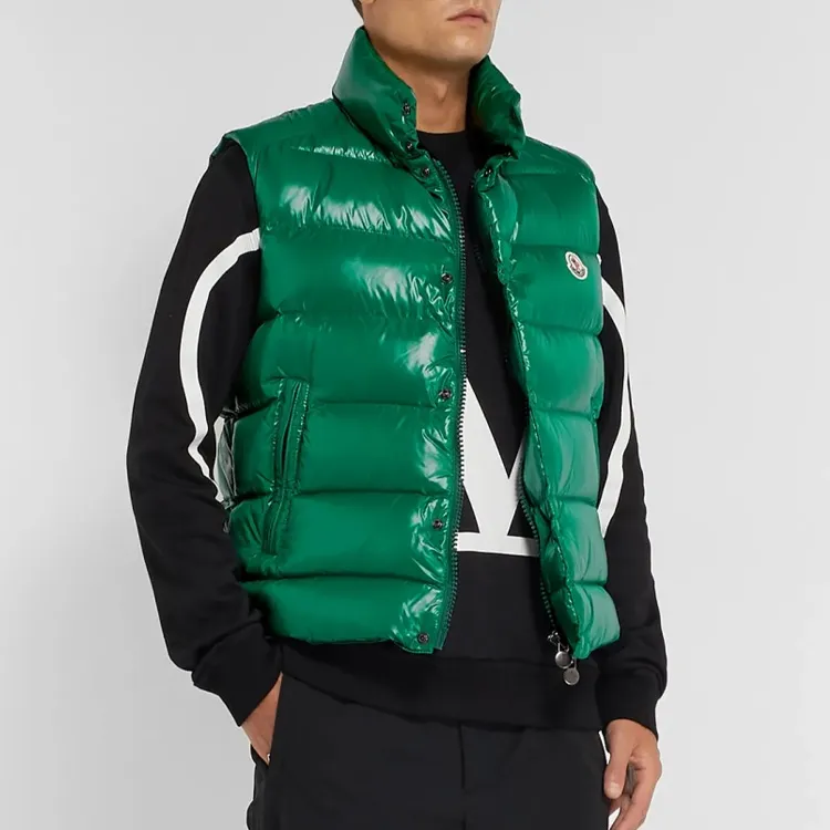 Moncler Vests Men Green-3