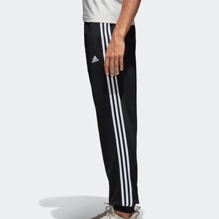 Adidas Knitted Sports Pants Men's Black-4
