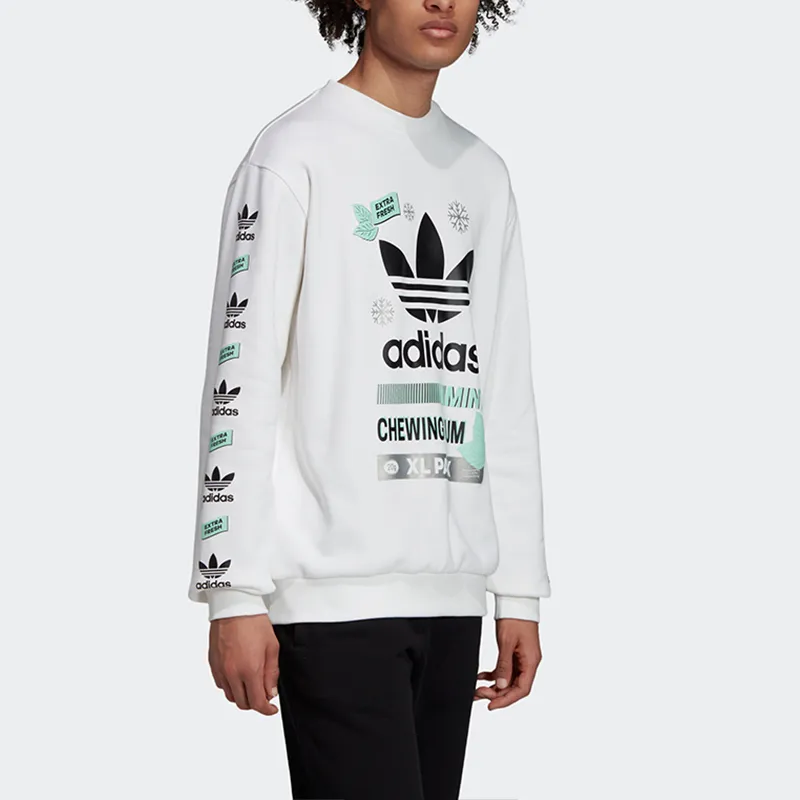 Adidas Originals Sweatshirts Men White-3