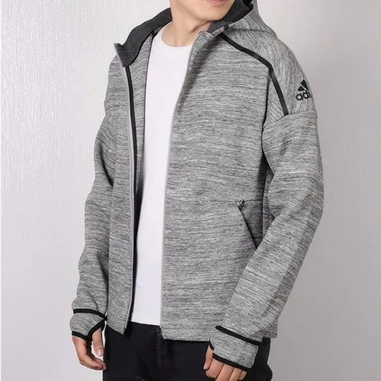 Adidas Jackets Men Gray-2