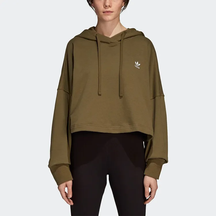 Adidas Originals Complements Sweatshirts Unisex Olive Green-3