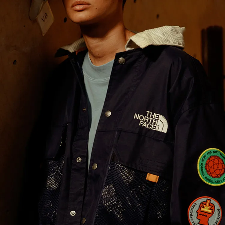 THE NORTH FACE X Brain Dead 76 Oversized Mountain Chore Coat-2