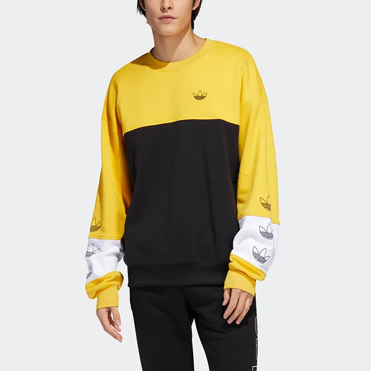Adidas Originals Sweatshirts Men Yellow-2