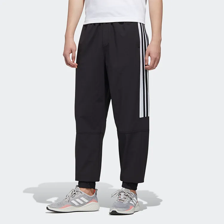 Adidas Neo Knitted Sweatpants Men's Black White-2