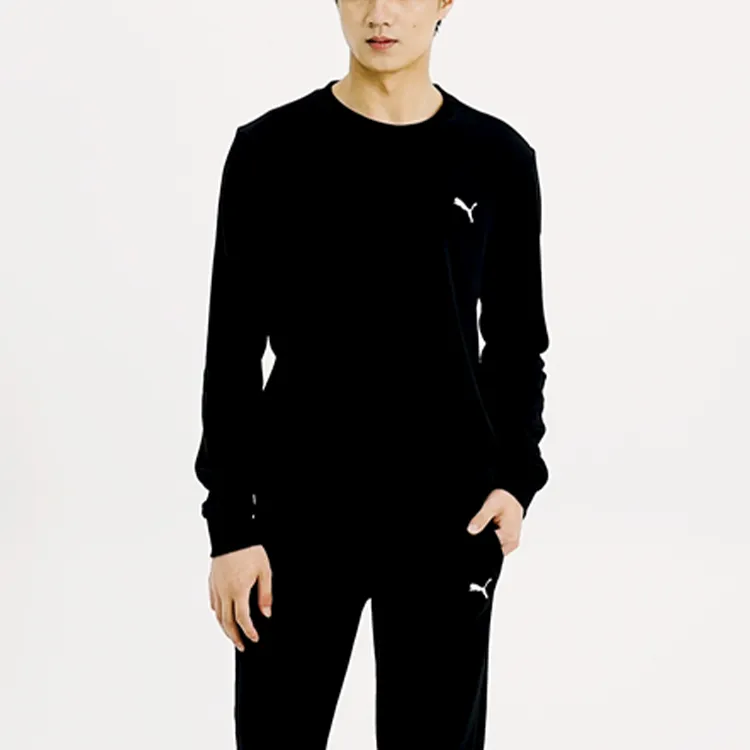 PUMA STUDIO AOP Sweatshirts Men Black-2