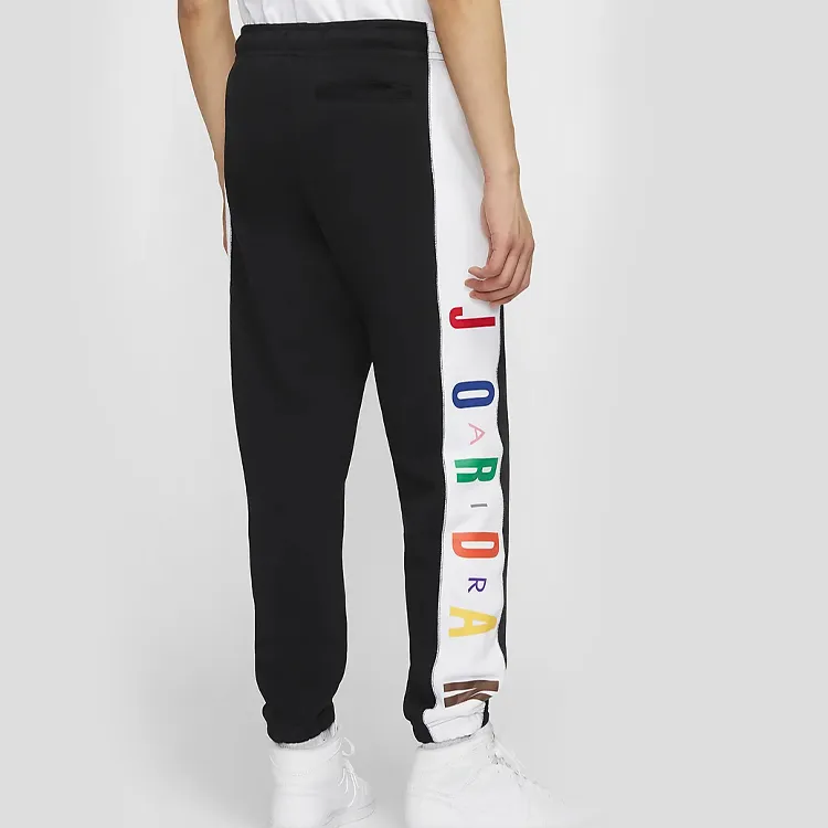 Jordan Knitted Sweatpants Men's Black-5