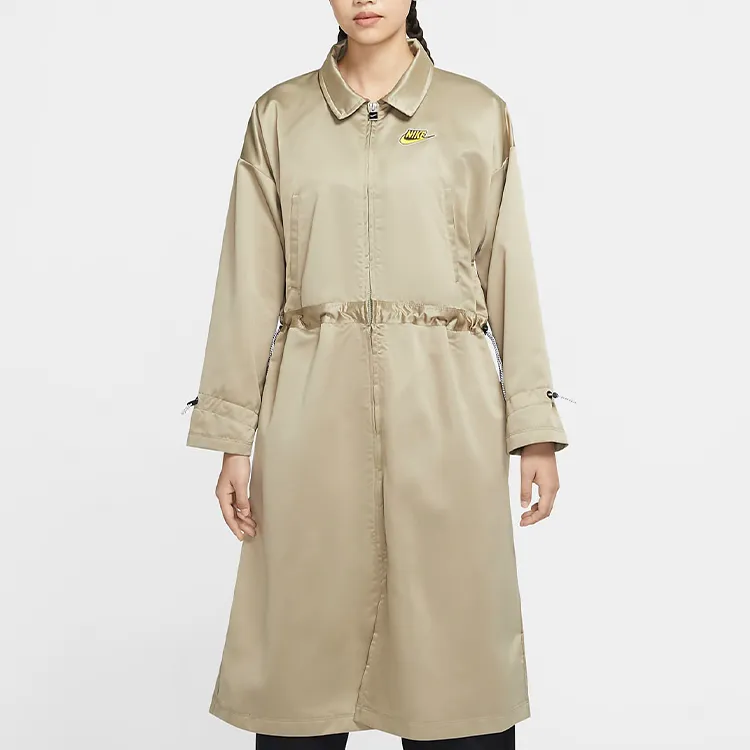 Nike Trench Coats Women's Khaki-2