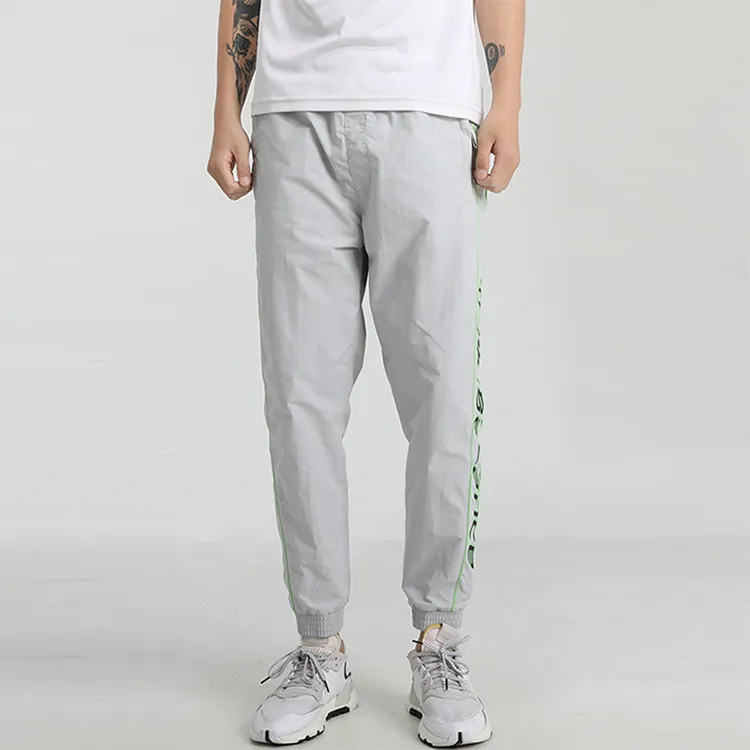 New Balance Sports Pants Men Gray-3