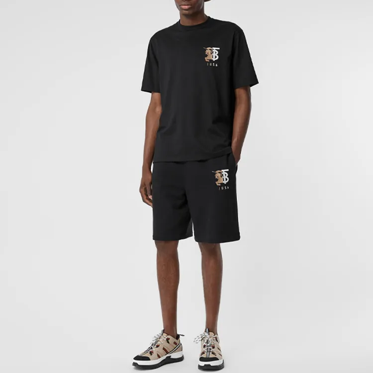 Burberry Contrast Logo T shirt-5