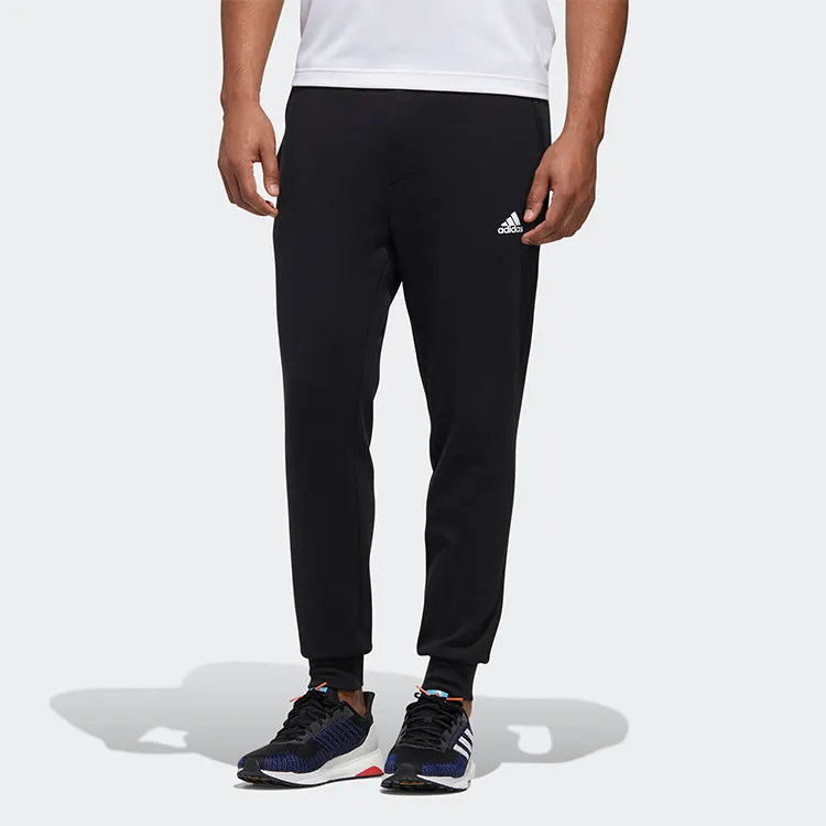 Adidas Knitted Sports Pants Men's Black-2