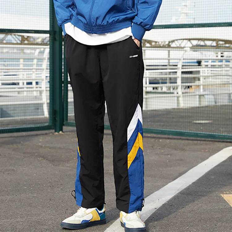 LINING Sports Pants Men Crape Myrtle Blue-2