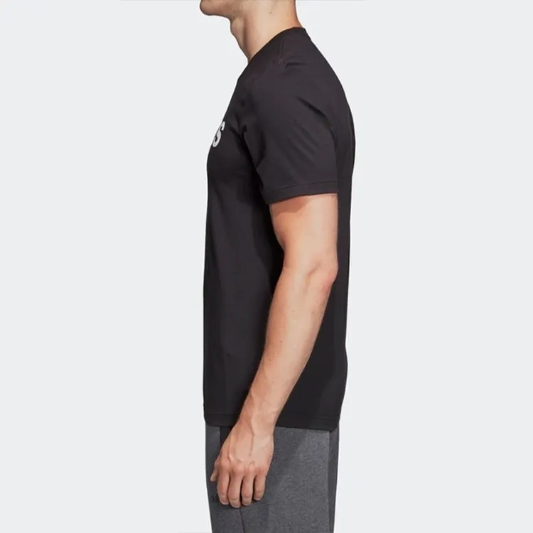 Adidas ESSENTIALS T Shirt Men's Black-4