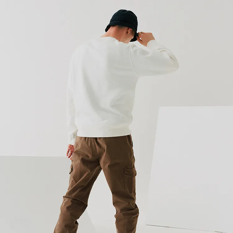 Champion Sweatshirts Unisex White-3