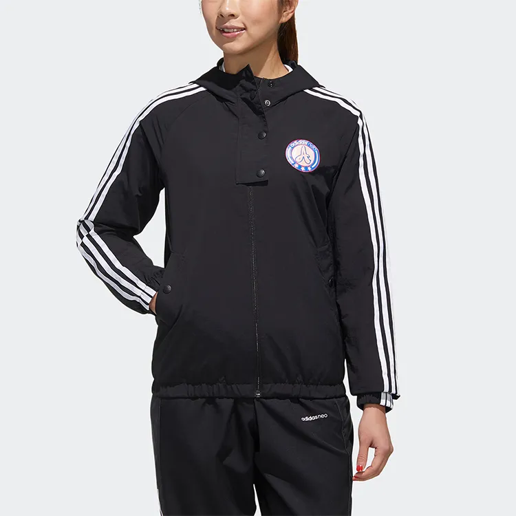 Adidas Neo Trench Coat Women's Black-2
