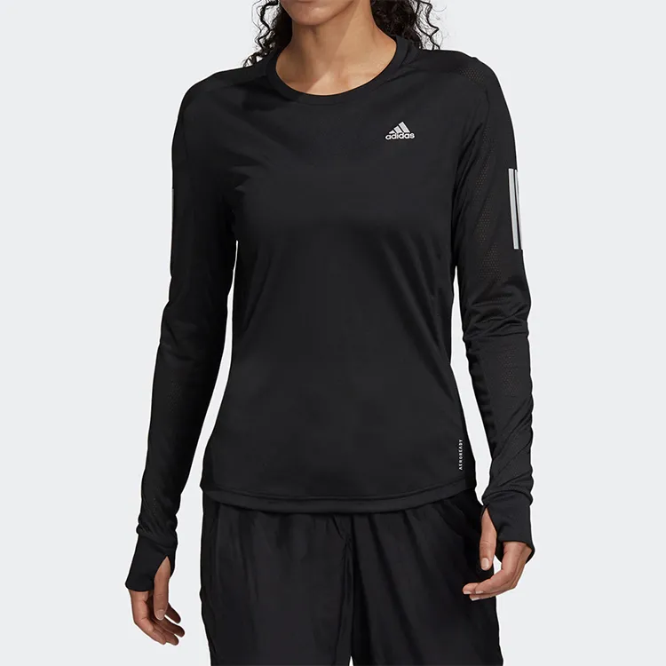Adidas Raglan Sleeve T Shirt Women's Black-2